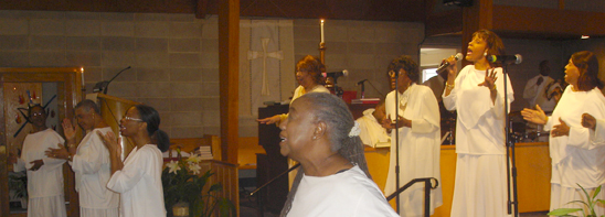 Women of African descent dancing