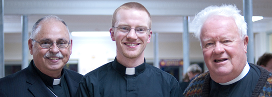 Three clergy