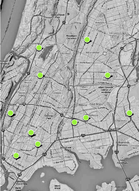 Bronxmap